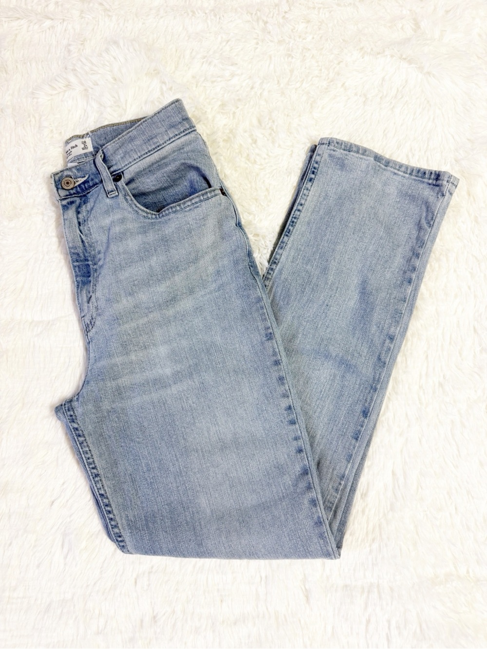 Abercrombie & Fitch Curve Love 90s Straight Ultra High Rise Jeans Size 2/26